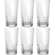 Jogo 6 Copos 250ml Altos Opera de Vidro Sodo-cálcico